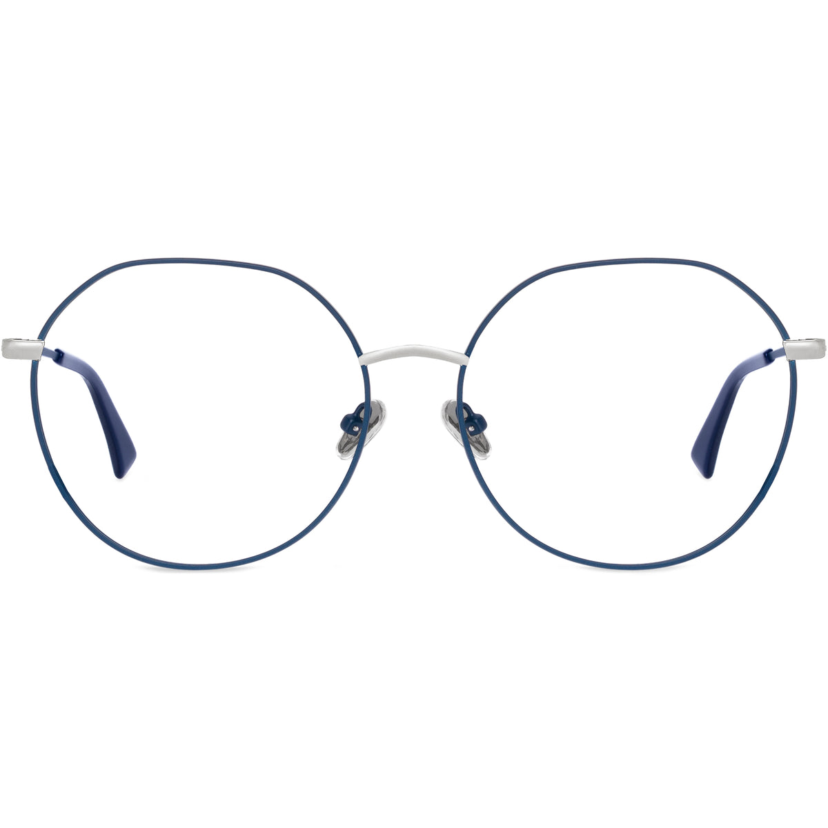 Round Glasses A3878 - Wide Frames for Men with Larger Heads