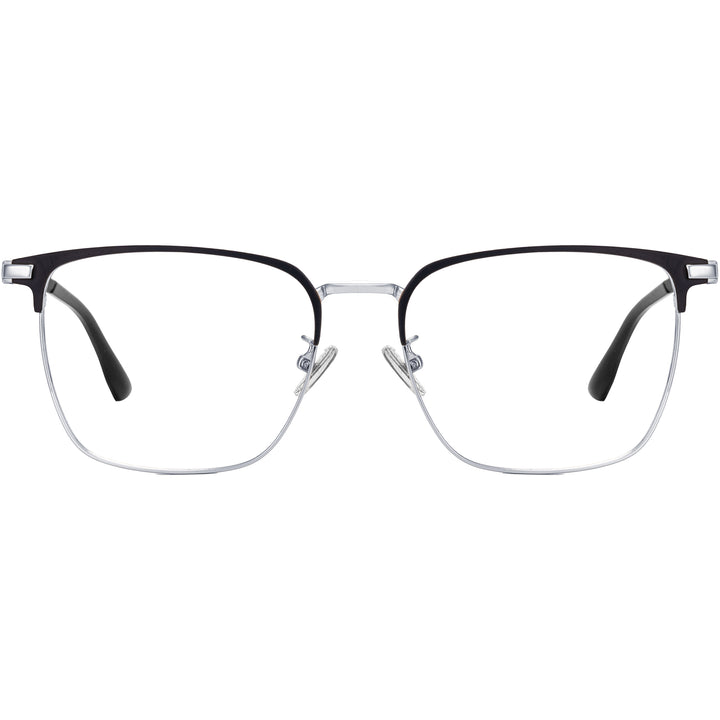 Square Glasses A1042 - Wide Frames for Men with Larger Heads