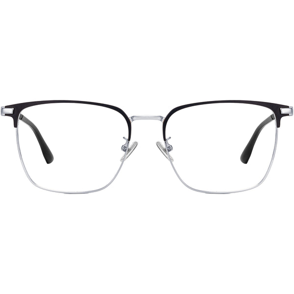 Square Glasses A1042 - Wide Frames for Men with Larger Heads