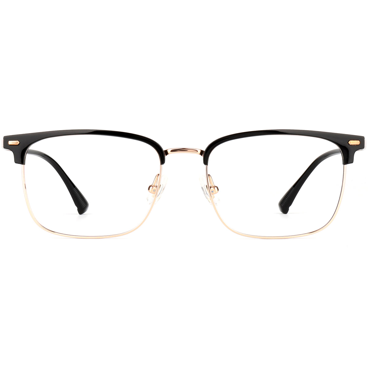 Browline Glasses EF1157 - Wide Frames for Men with Larger Heads