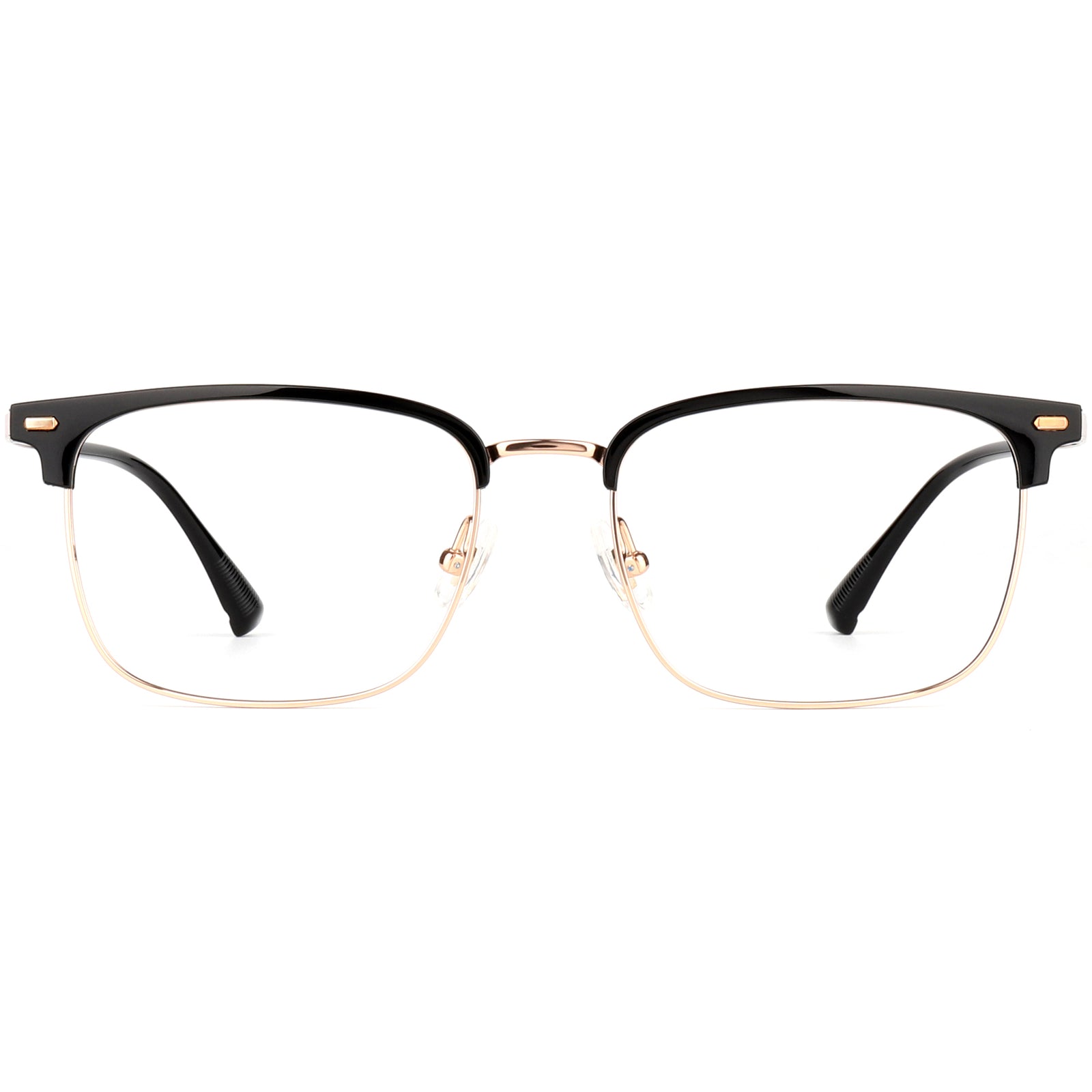 Browline Glasses EF1157 - Wide Frames for Men with Larger Heads