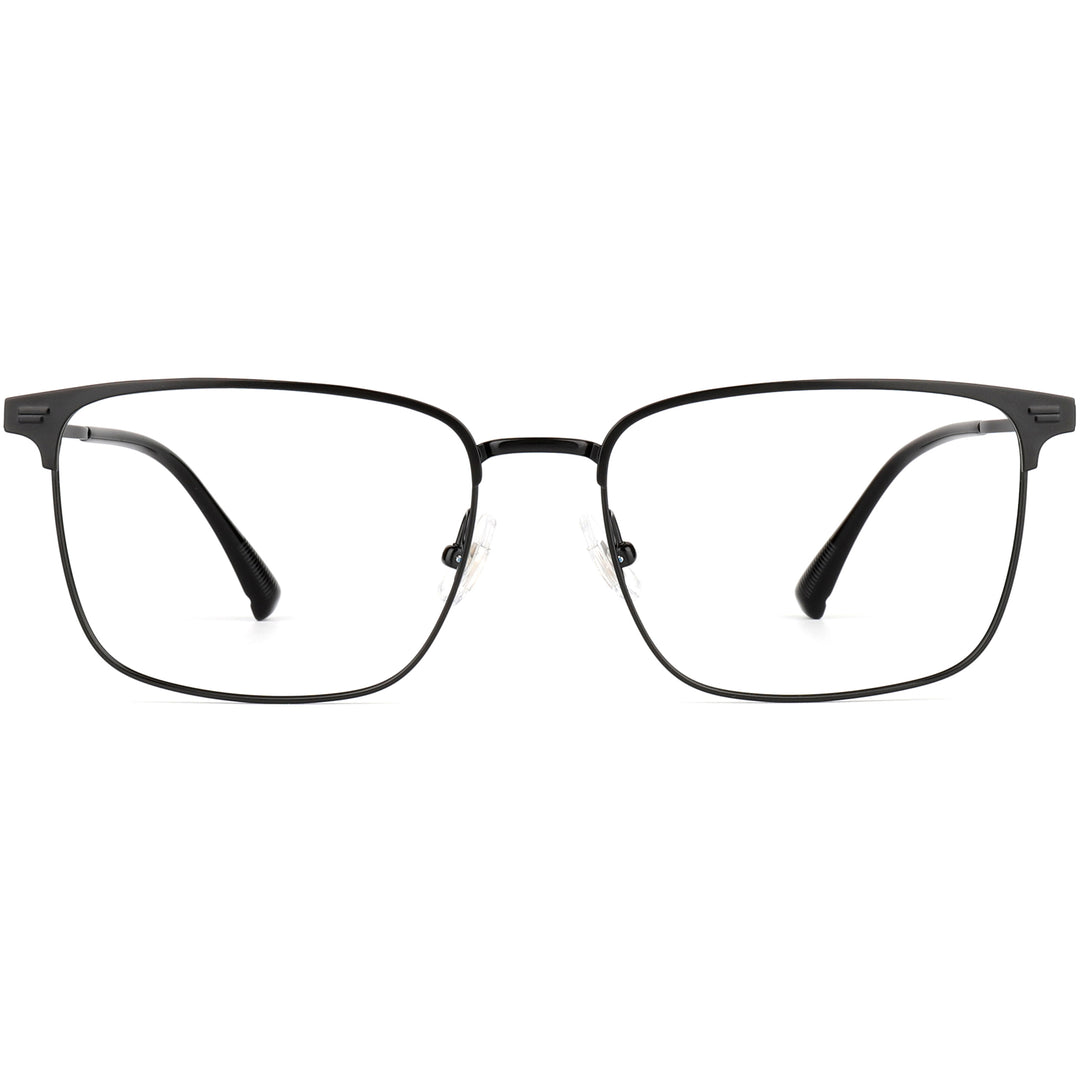 Square Glasses EF1159 - Wide Frames for Men with Larger Heads