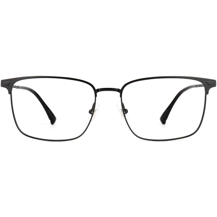 Square Glasses EF1159 - Wide Frames for Men with Larger Heads