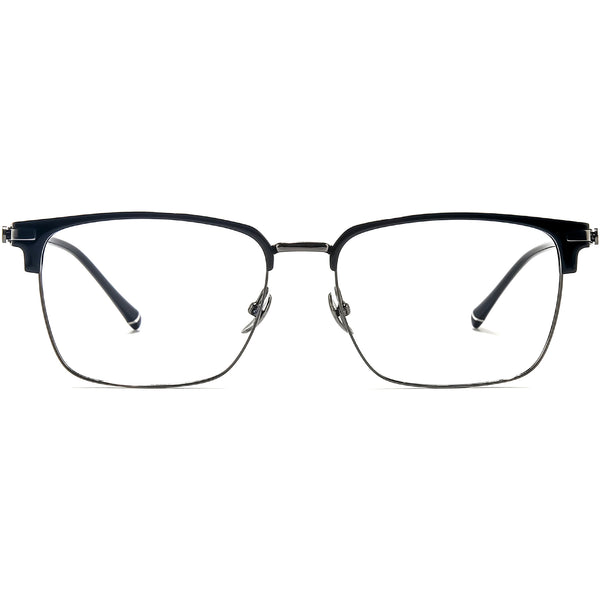 Browline Glasses EF1082 - Wide Frames For Men With Larger Heads