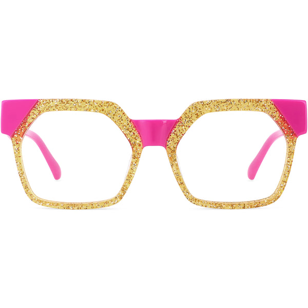 Square Glasses A3724