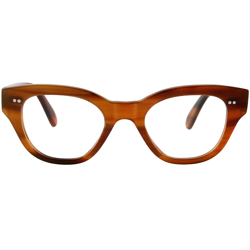 Buffalo Horn Cat-Eye Glasses NJ1215