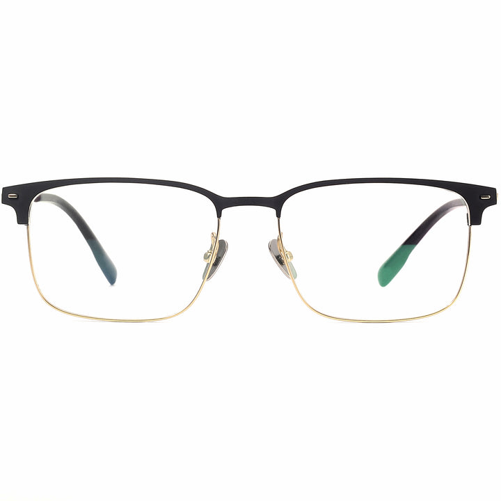 Square Glasses EF1121 - Wide Frames for Men with Larger Heads