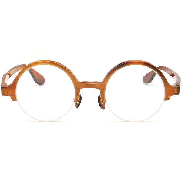 Buffalo Horn Round Glasses NJ1001