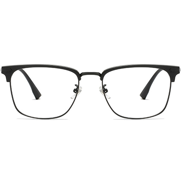 Browline Glasses EF1002 - Wide Frames for Men with Larger Heads