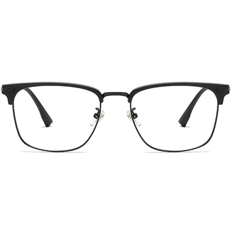 Browline Glasses EF1002 - Wide Frames for Men with Larger Heads