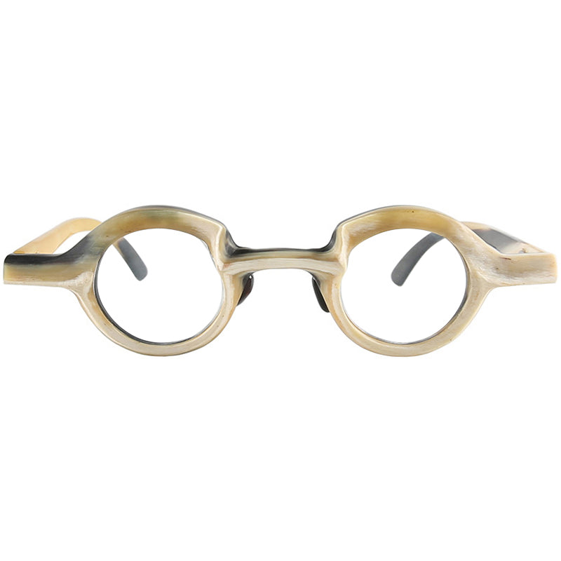 Buffalo Horn Round Glasses NJ1069