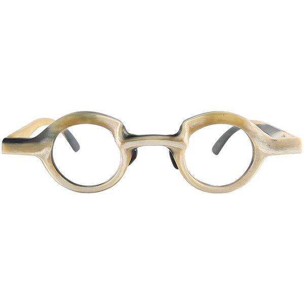 Buffalo Horn Round Glasses NJ1069