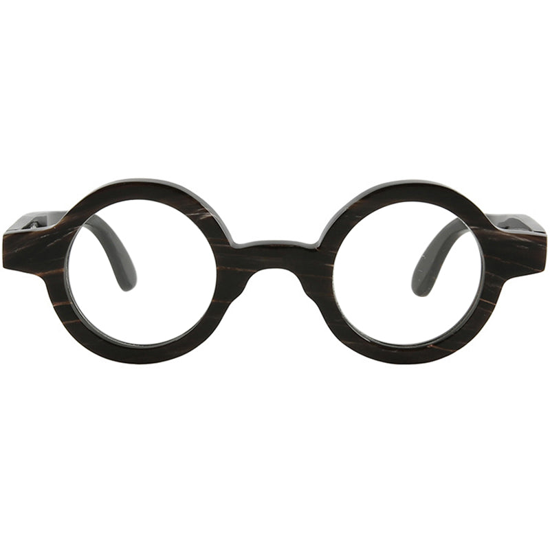 Buffalo Horn Round Glasses NJ1112