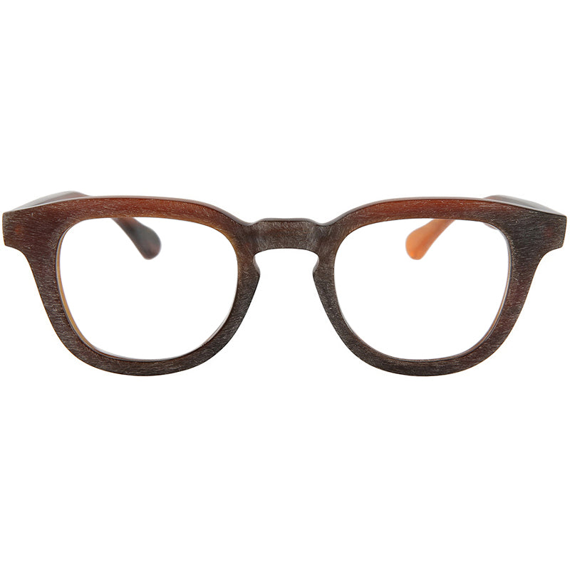 Buffalo Horn Square Glasses NJ1180