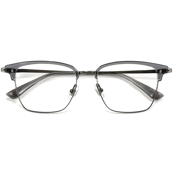 Browline Glasses EF1079 - Wide Frames For Men With Larger Heads
