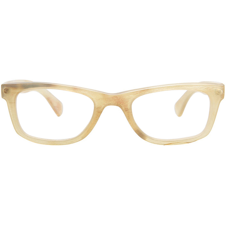 Buffalo Horn Rectangle Glasses NJ1131