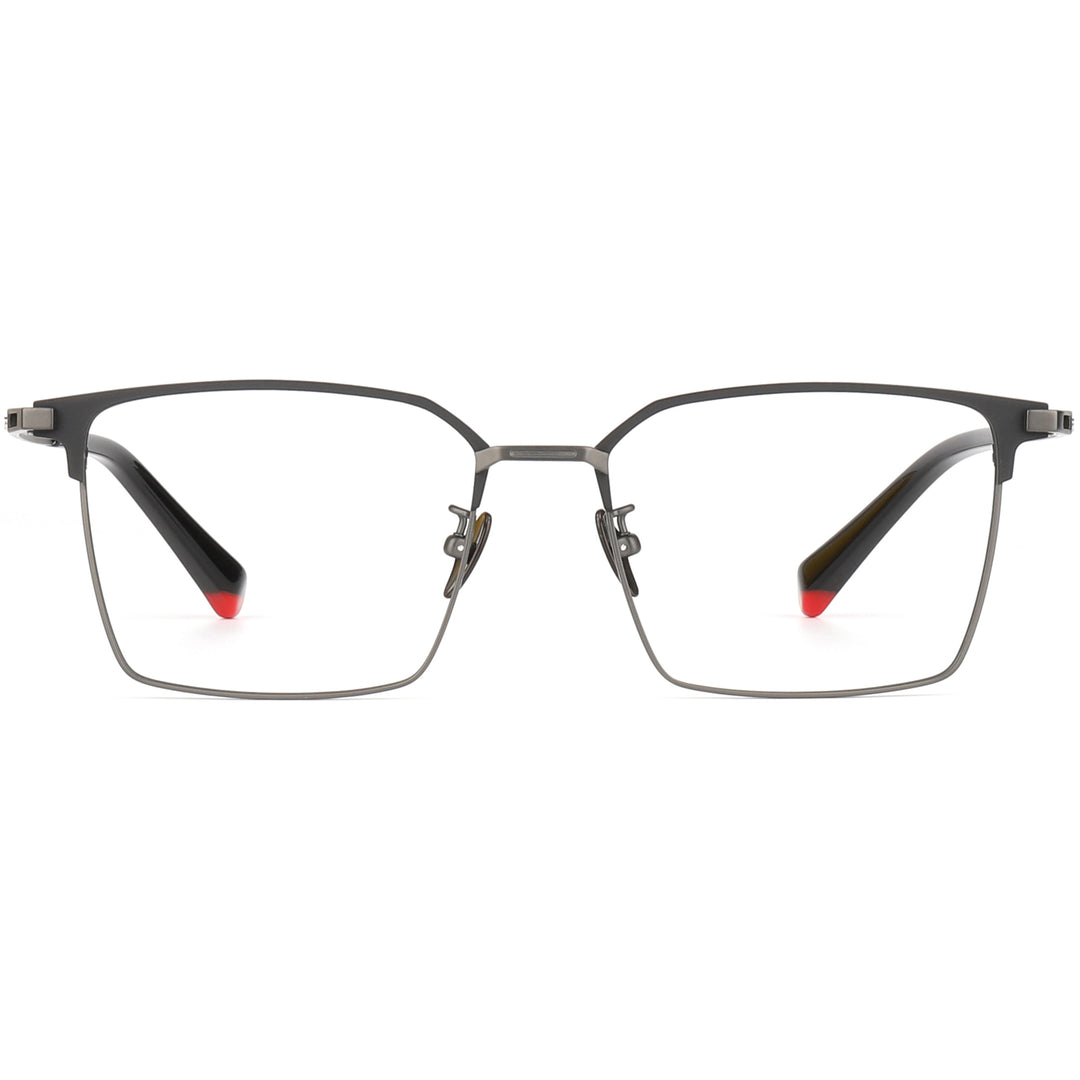 Square Glasses EF1161 - Wide Frames For Men With Larger Heads