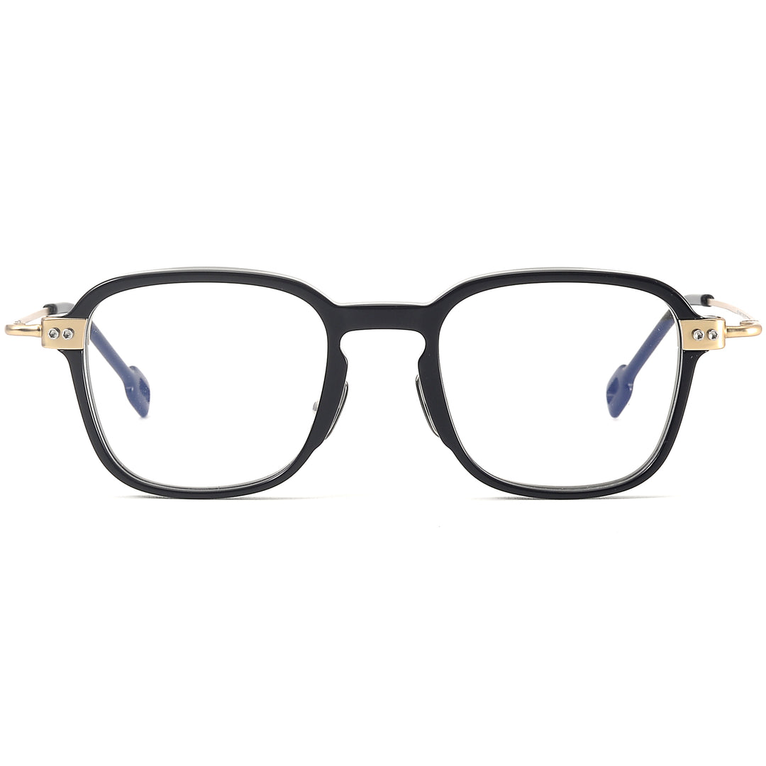 Square Glasses EF1125 - Wide Frames for Men with Larger Heads