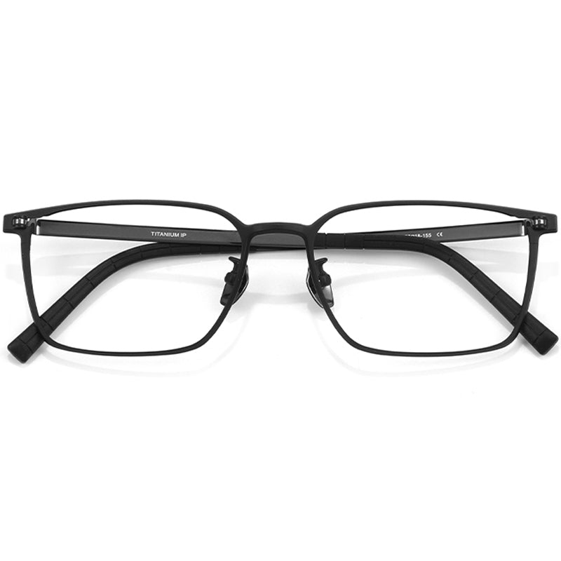 Rectangle Glasses EF1052 - Wide Frames For Men With Larger Heads