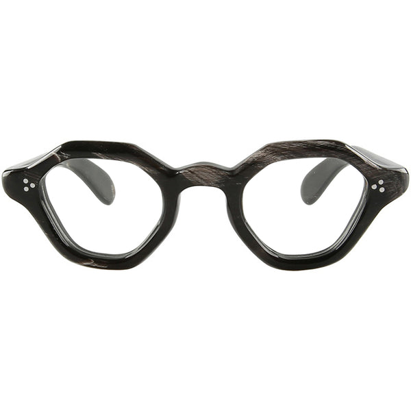 Buffalo Horn Geometric Glasses NJ1066