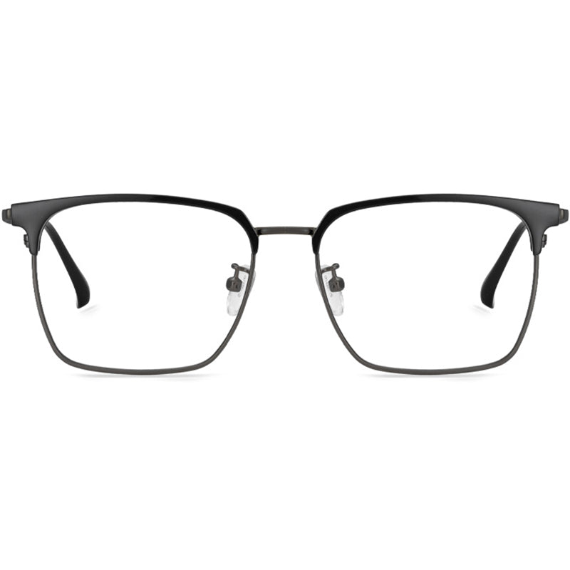 Browline Glasses EF1011 - Wide Frames for Men with Larger Heads