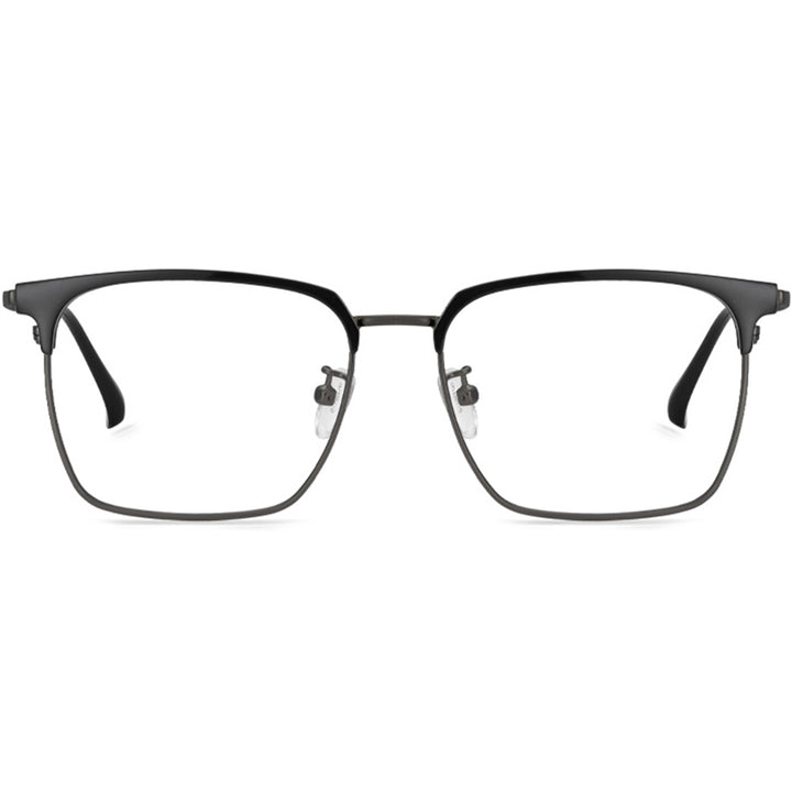 Browline Glasses EF1011 - Wide Frames for Men with Larger Heads