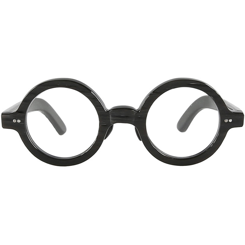Buffalo Horn Round Glasses NJ1056