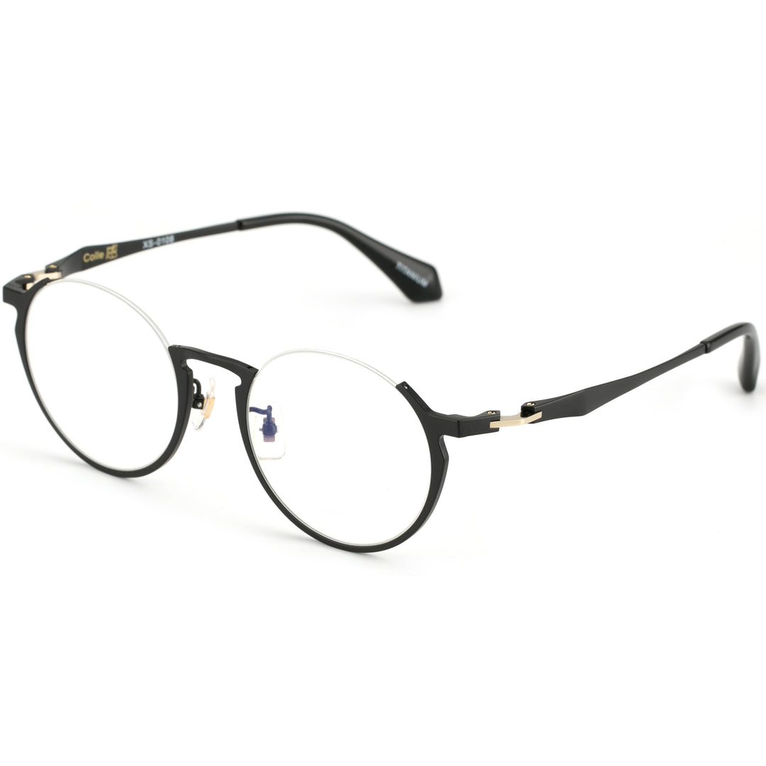 Round Glasses RV1017 - Wide Frames for Men with Larger Heads