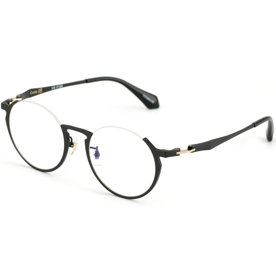 Round Glasses RV1017 - Wide Frames for Men with Larger Heads