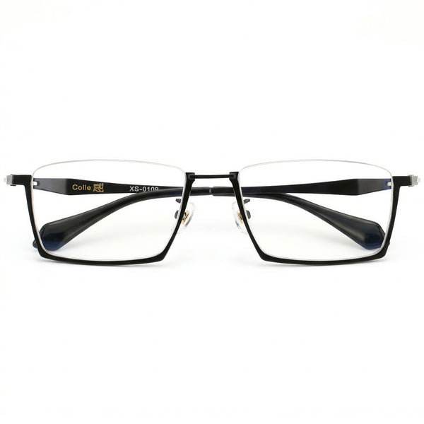 Rectangle Glasses RV1016 - Wide Frames for Men with Larger Heads