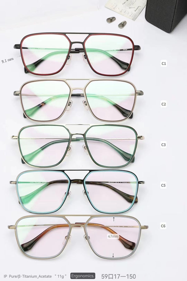 Aviator Glasses MW1246 - Wide Frames for Men with Larger Heads