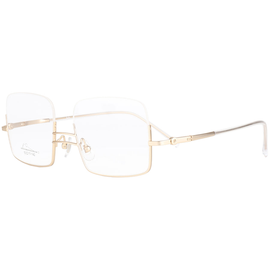 Square Billiards & Pool Glasses RV1052 – Reverse Half-Rim, Adjustable Tilt