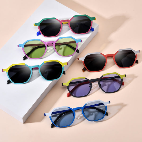 Geometric Sunglasses BRS1118