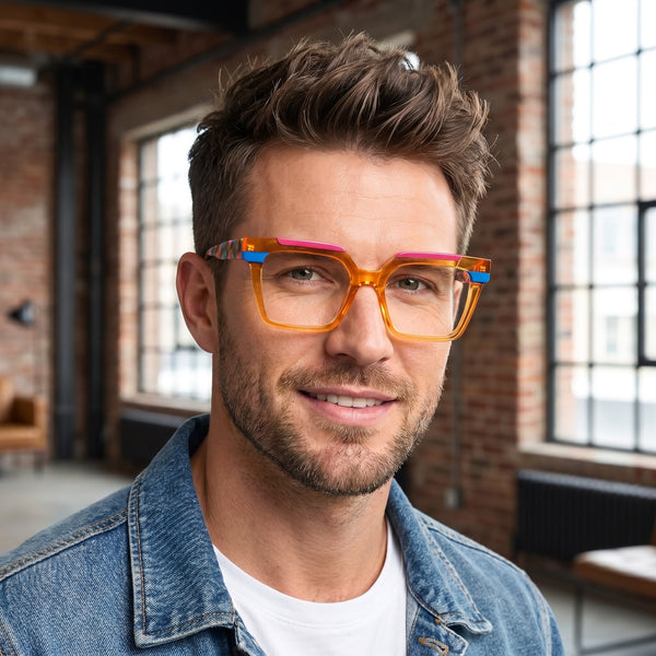 Square Glasses YN1124