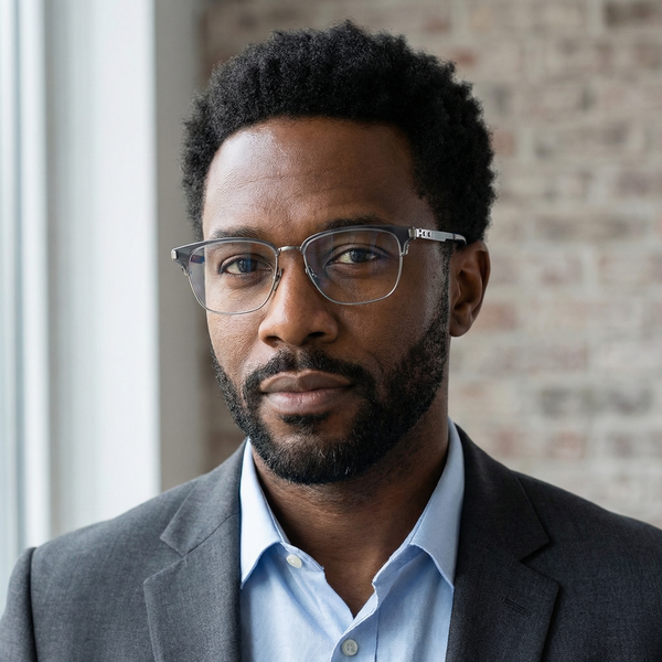 Browline Glasses EF1147 - Wide Frames for Men with Larger Heads