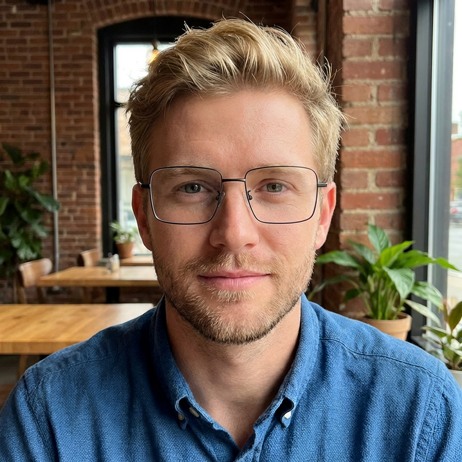 Rectangle Glasses EF1003 - Wide Frames for Men with Larger Heads