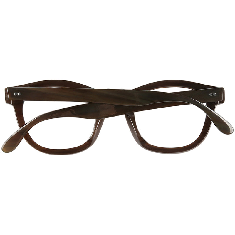 Buffalo Horn Square Glasses NJ1214