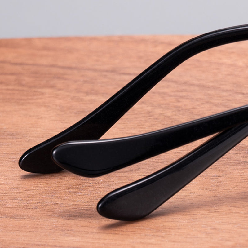 Square Glasses A1042 - Wide Frames for Men with Larger Heads