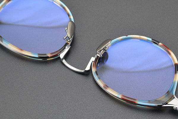 Round Glasses TG1046 - Wide Frames for Men with Larger Heads
