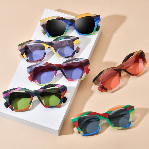 Geometric Sunglasses BRS1173