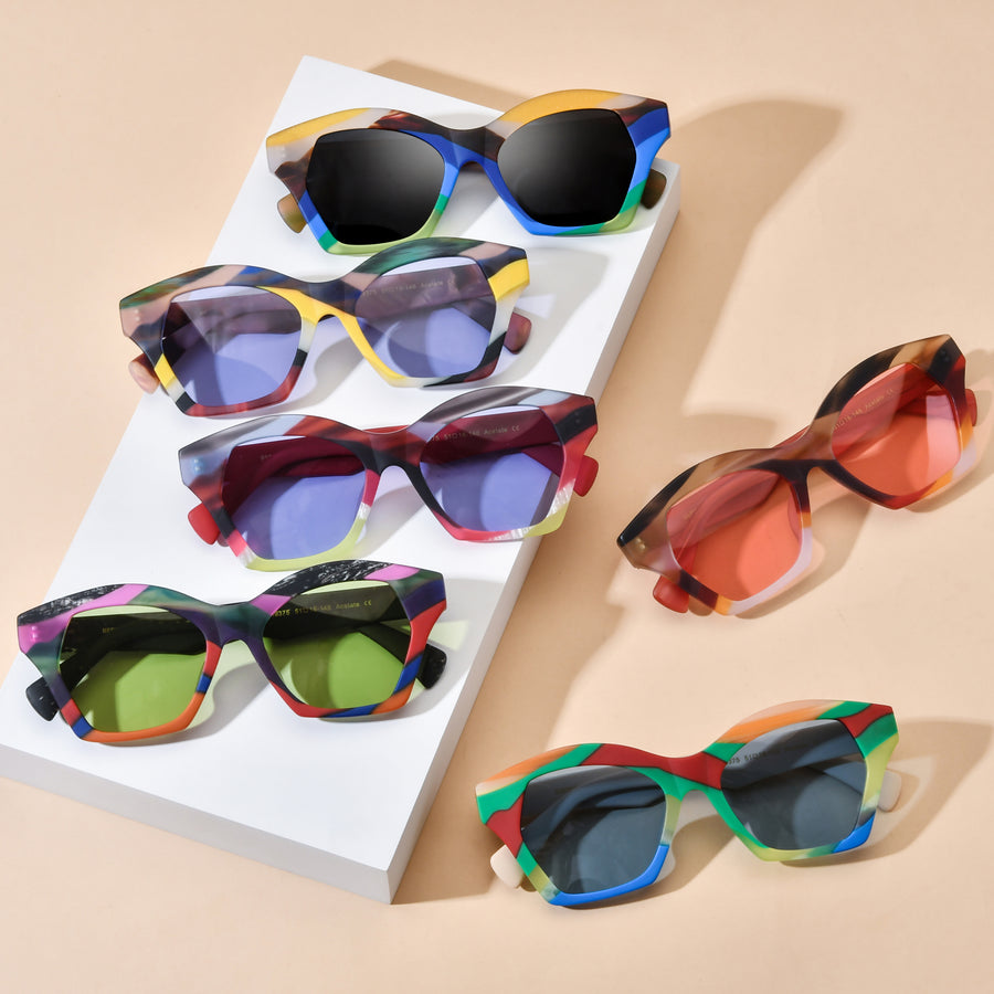 Geometric Sunglasses BRS1173