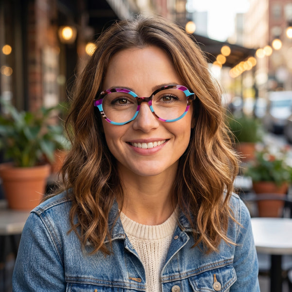 Round Glasses YN1126