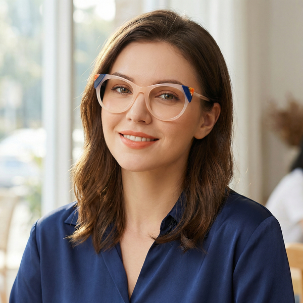 Cat-Eye Glasses A1400