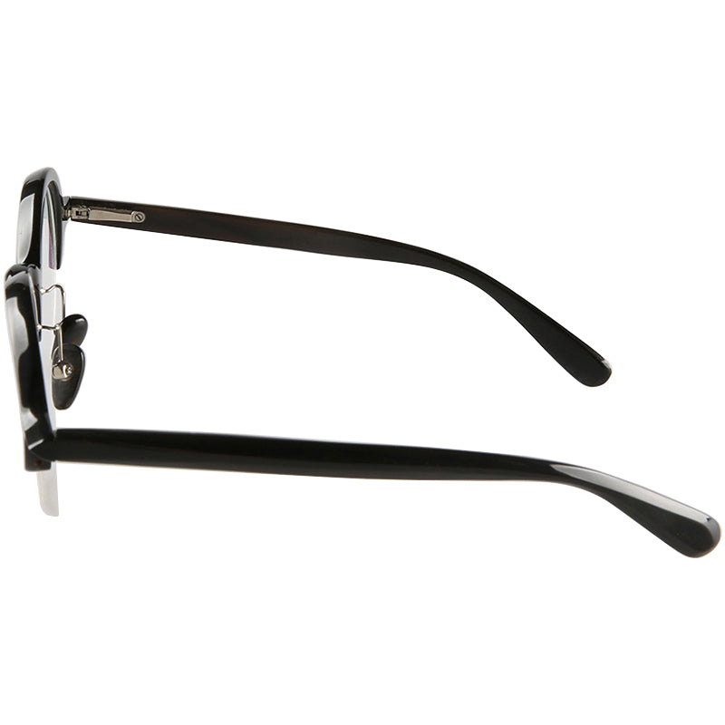 Buffalo Horn Round Glasses NJ1166