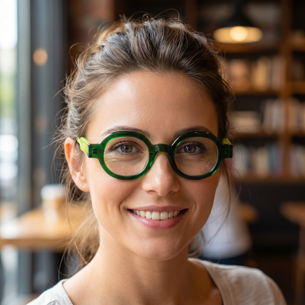 Round Glasses YN1112