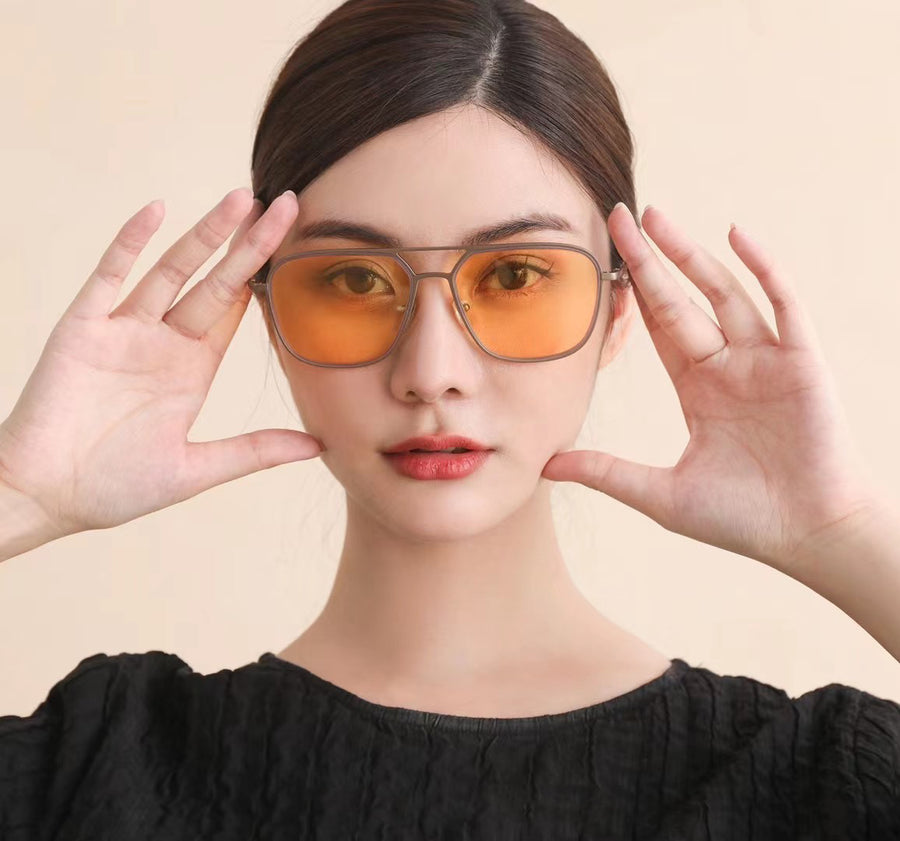 Aviator Glasses MW1246 - Wide Frames for Men with Larger Heads