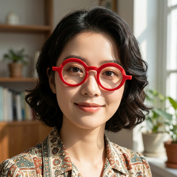 Round Glasses YN1114