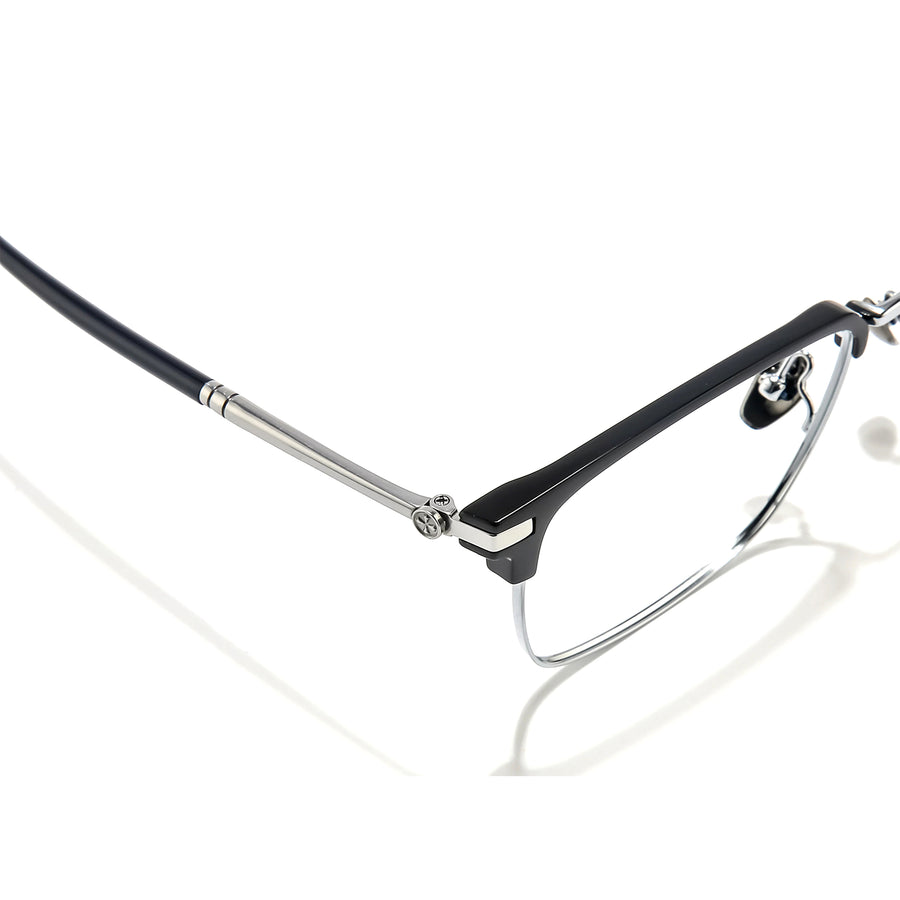 Browline Glasses EF1082 - Wide Frames For Men With Larger Heads