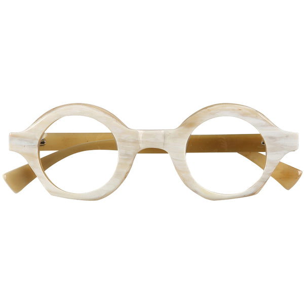 Buffalo Horn Round Glasses NJ1013