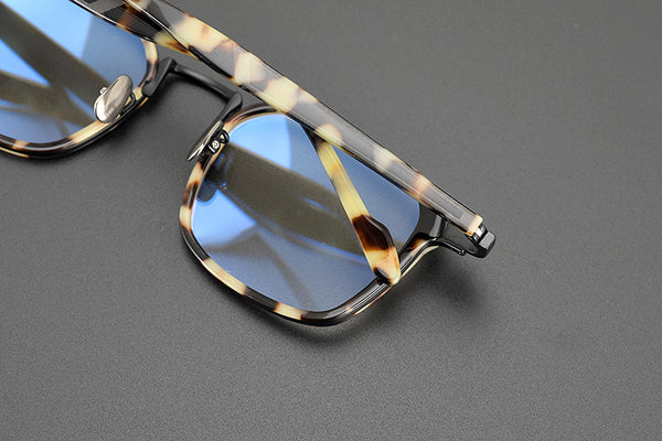 Square Glasses TG1045 - Wide Frames for Men with Larger Heads